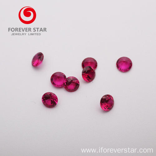 Wholesale Trendy Created Stone Created Ruby red corundum